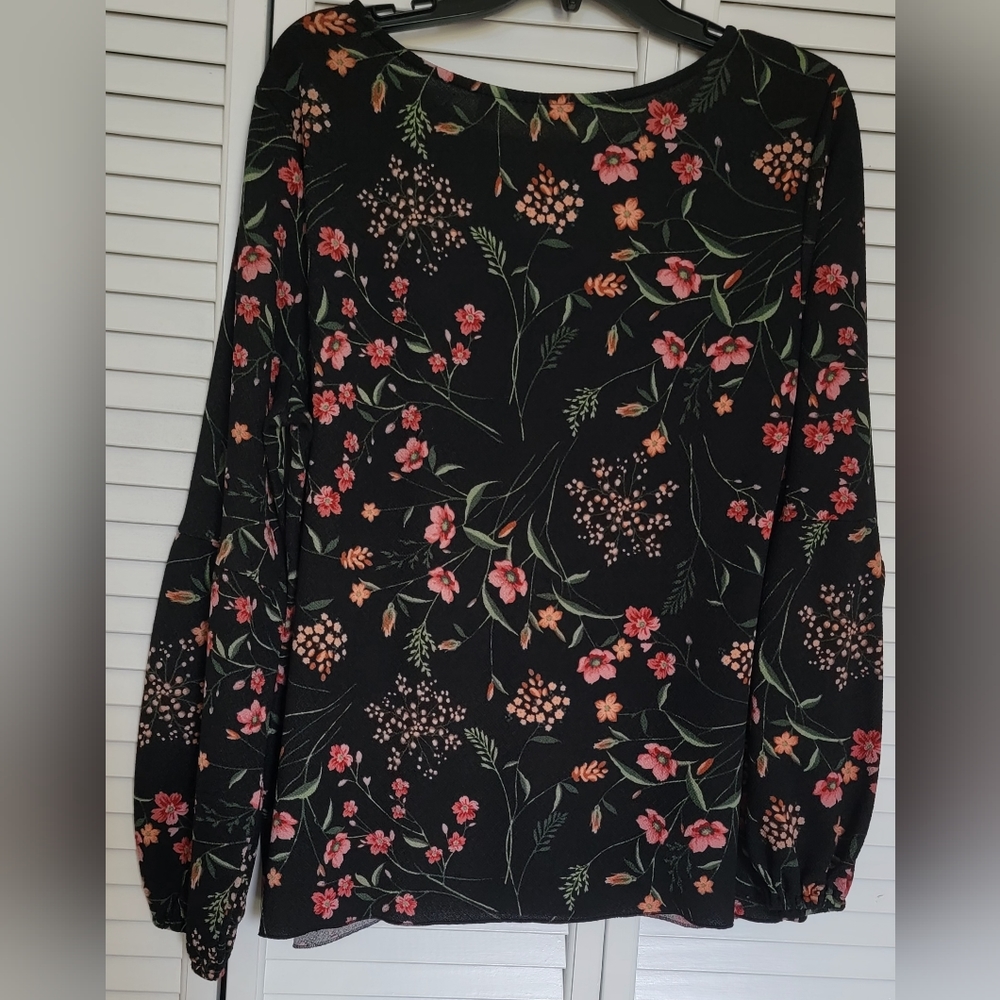 Lauren Conrad Women's Long Sleeve Blouse, XXL - Picture 2 of 4